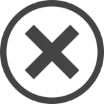 Close Circle O SVG Icon